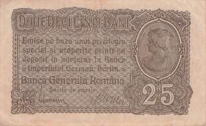 Rumänien 25 Bani ro.472a 1917